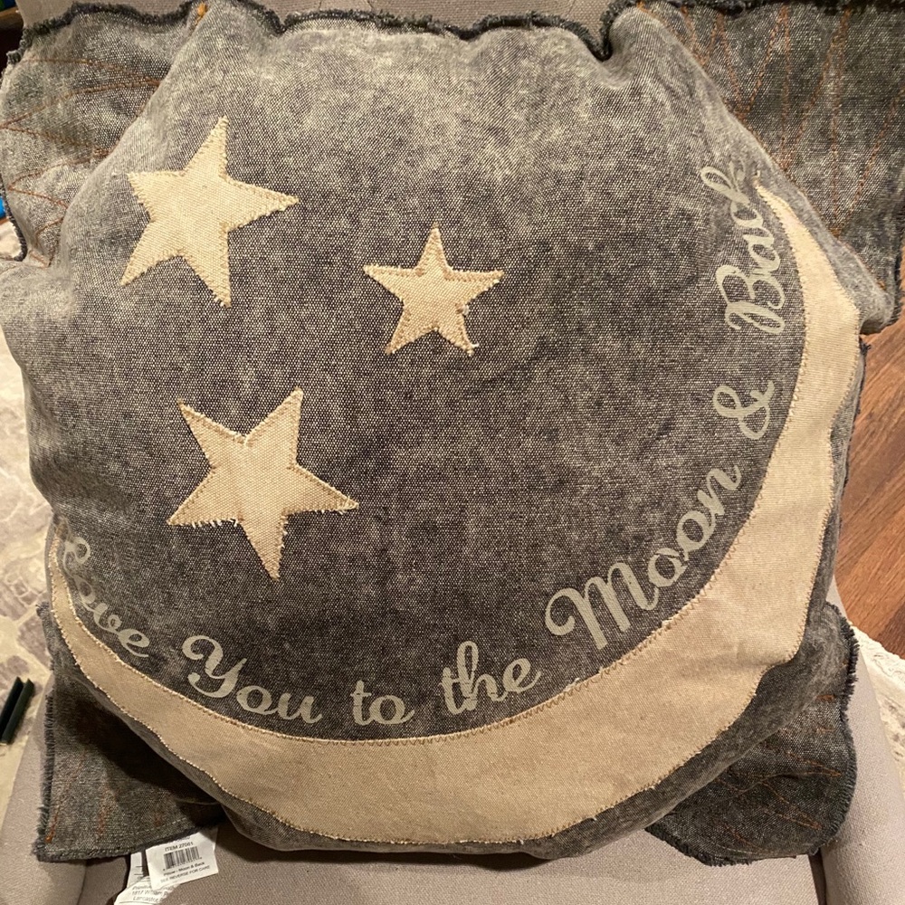 Love You to the Moon and Back pillow